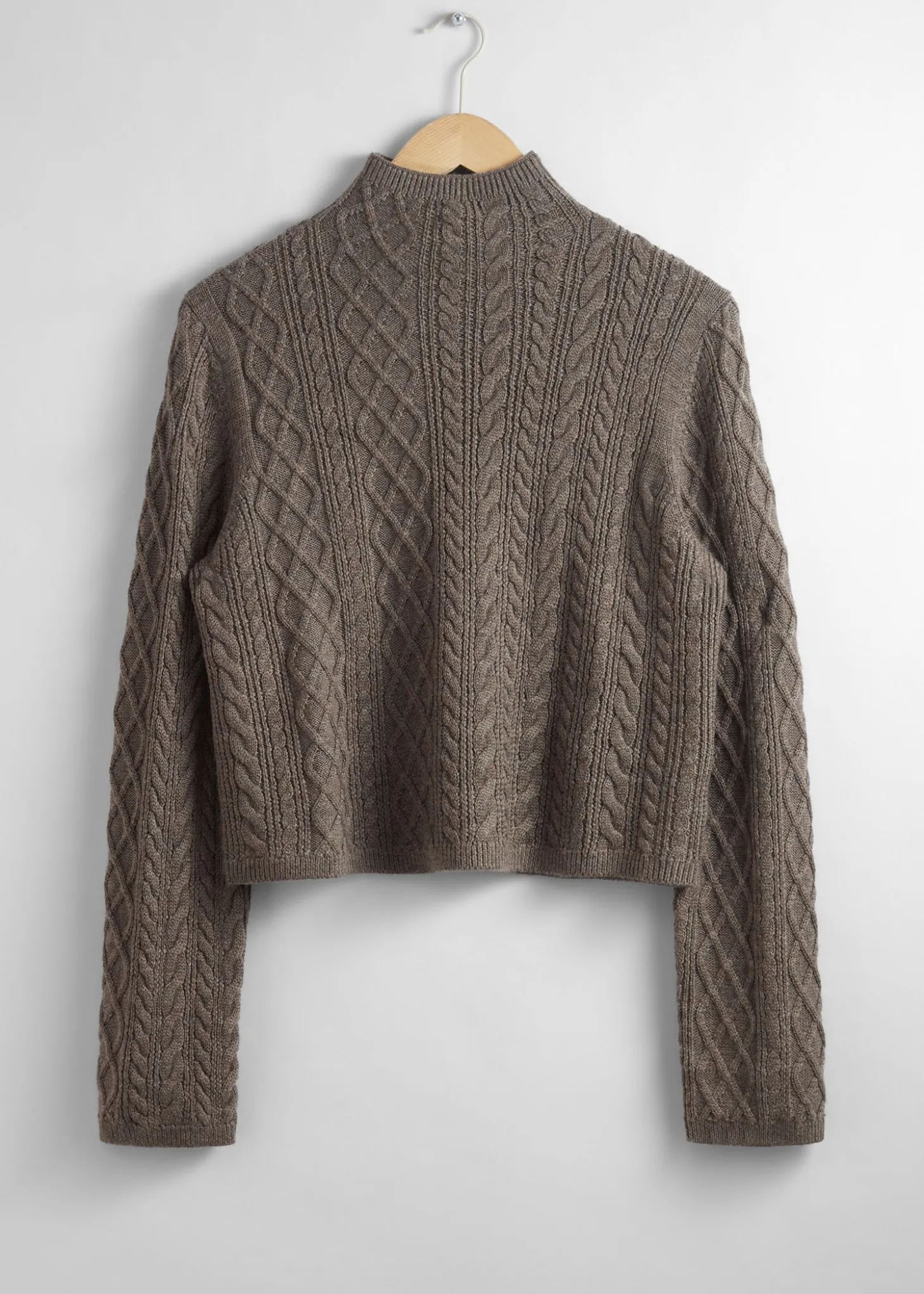 Mock Neck Merino Jumper