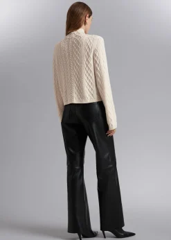 Mock Neck Merino Jumper