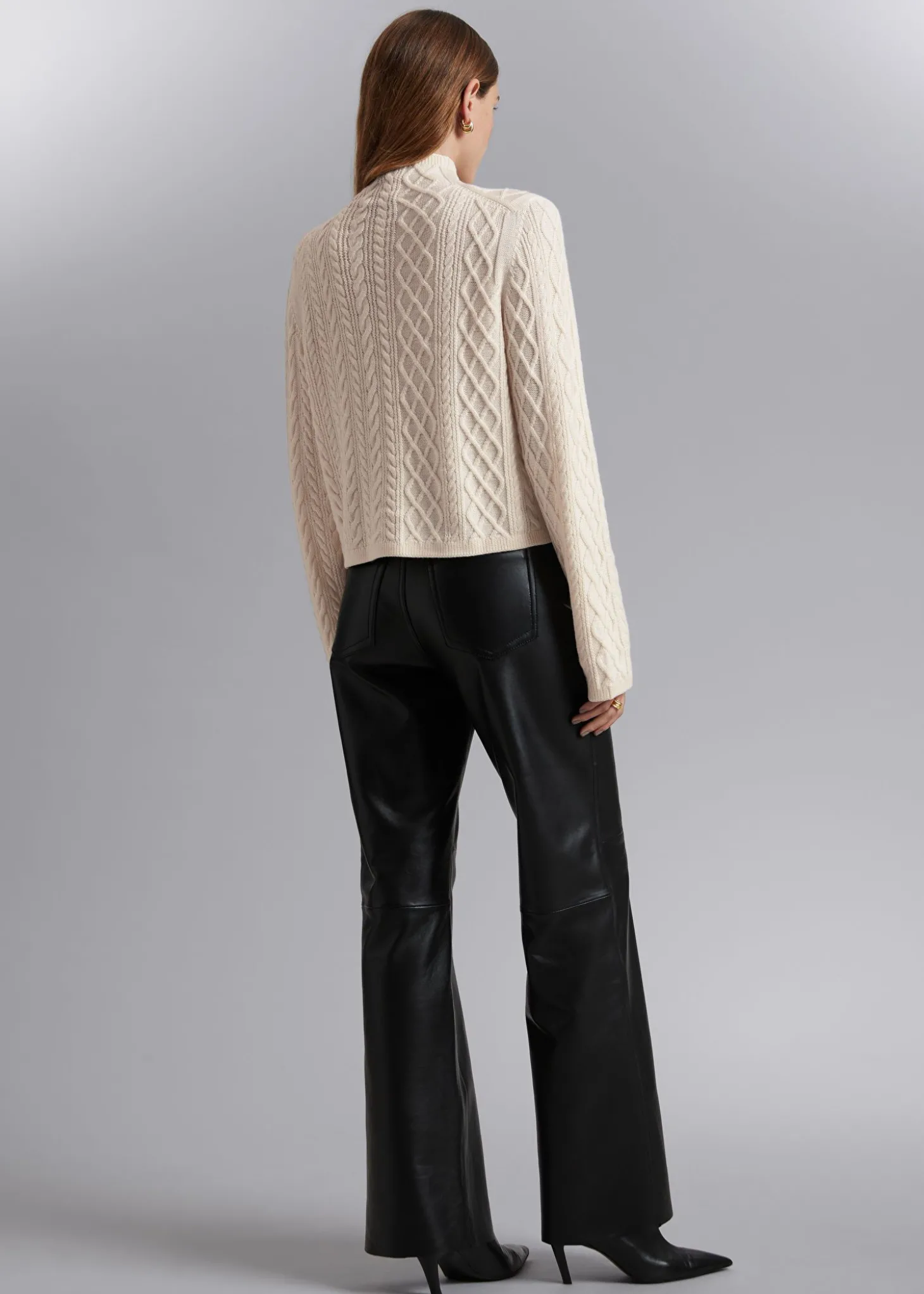 Mock Neck Merino Jumper