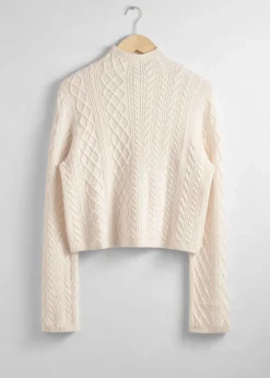 Mock Neck Merino Jumper