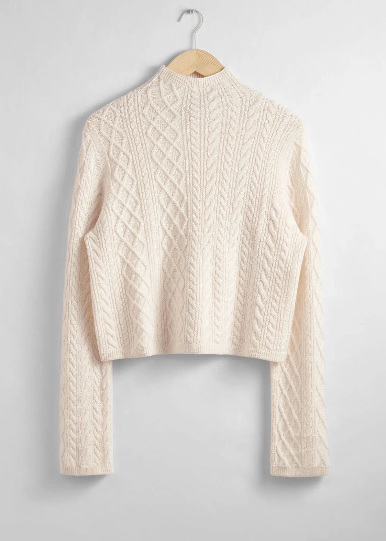 Mock Neck Merino Jumper