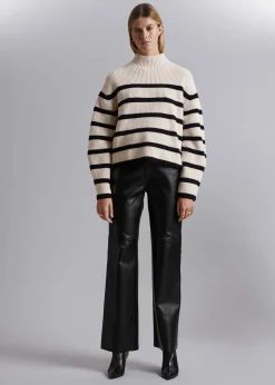 Mock Neck Merino Jumper