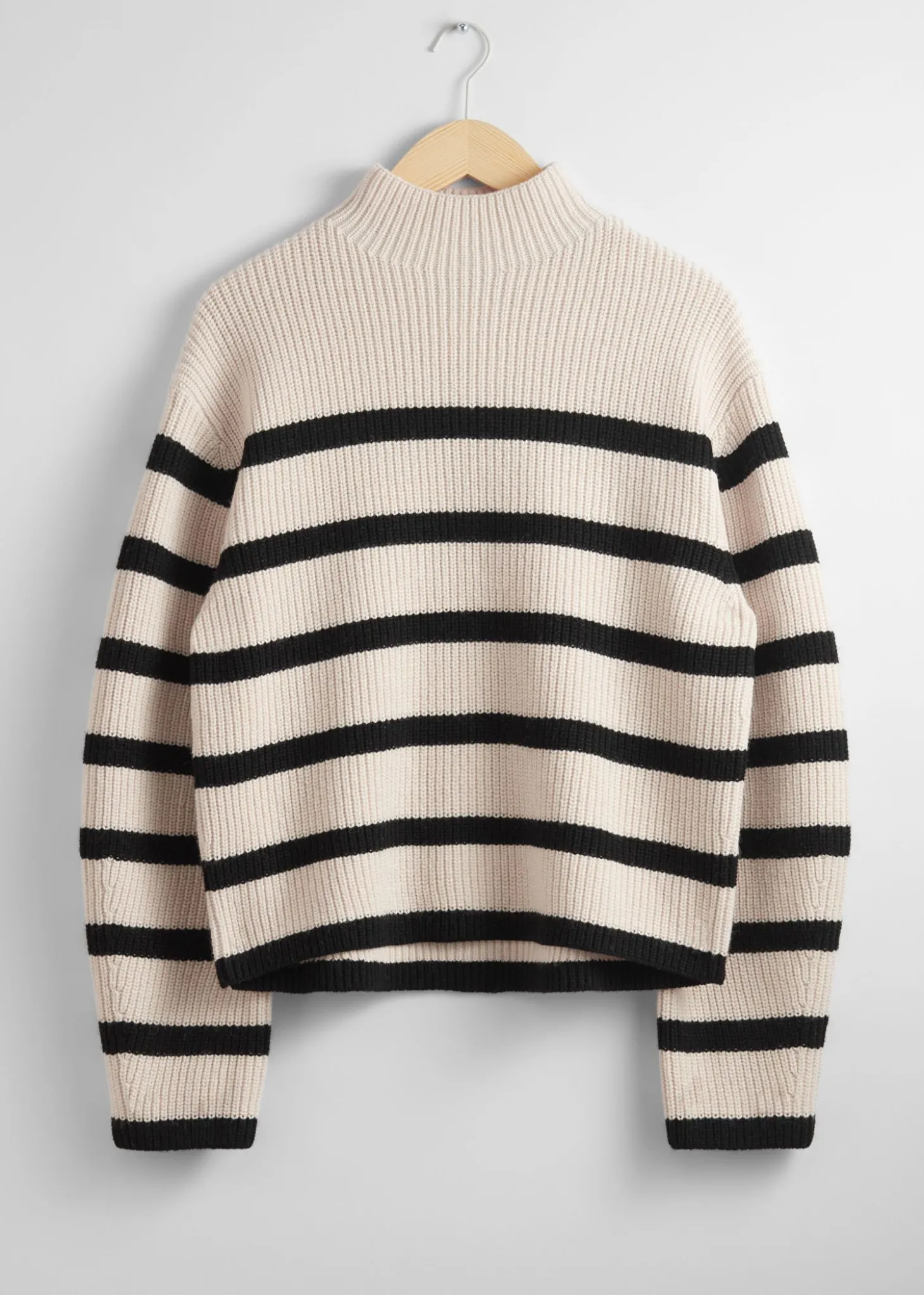 Mock Neck Merino Jumper