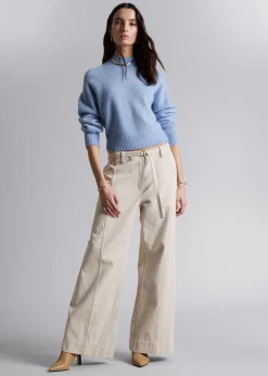 Mock Neck Ullgenser