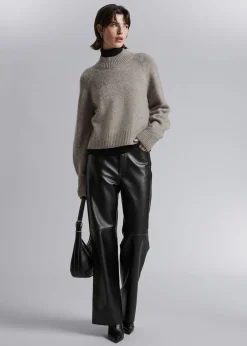 Mock Neck Ullgenser