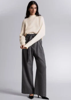 Mock Neck Ullgenser