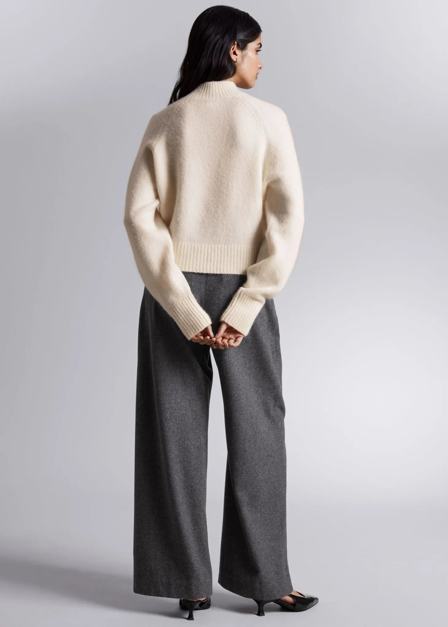 Mock Neck Ullgenser