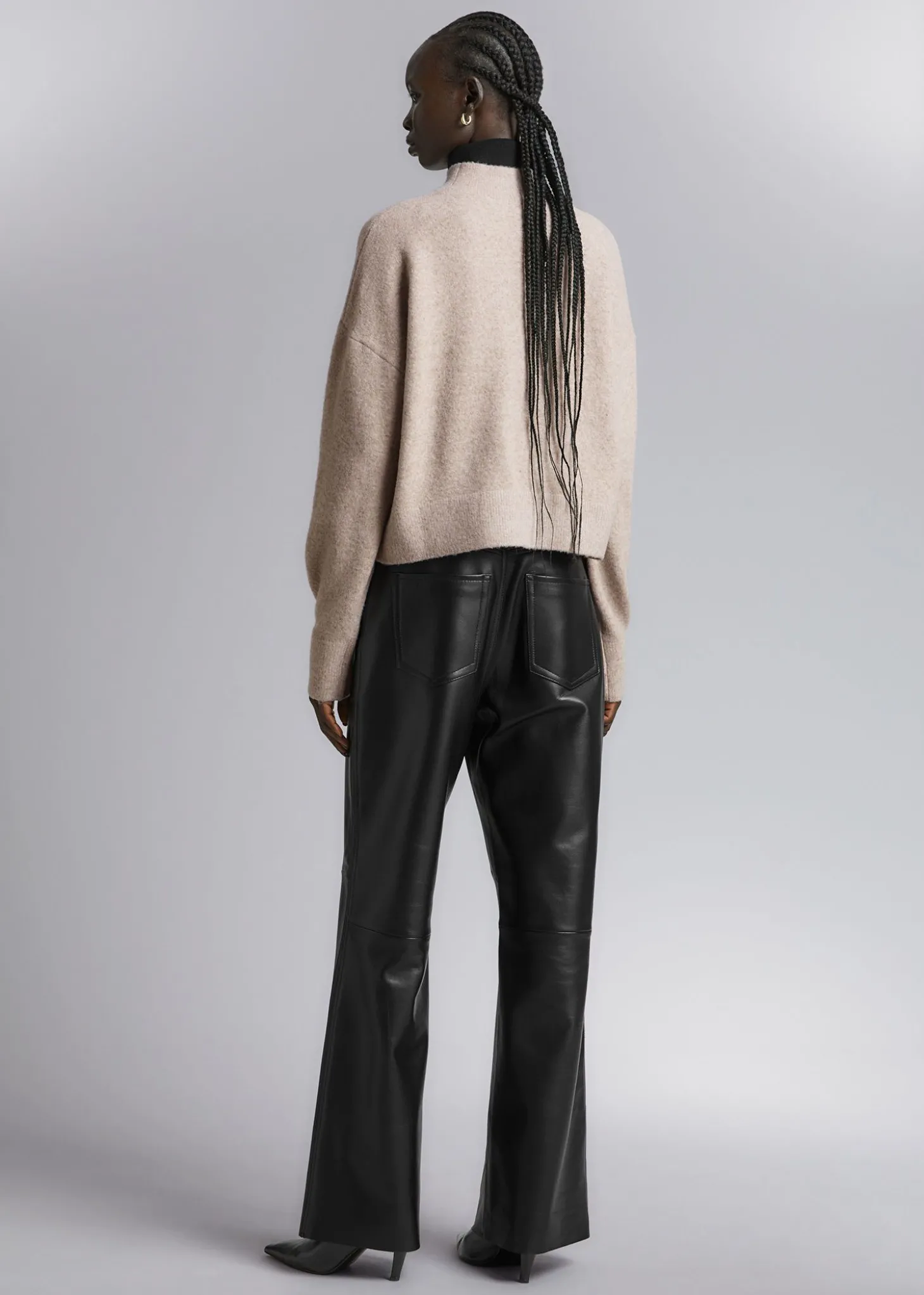 Mock-Neck Genser
