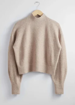 Mock-Neck Genser
