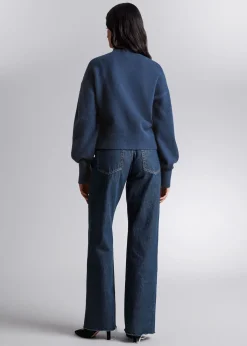 Mock-Neck Genser