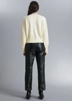 Mock-Neck Genser