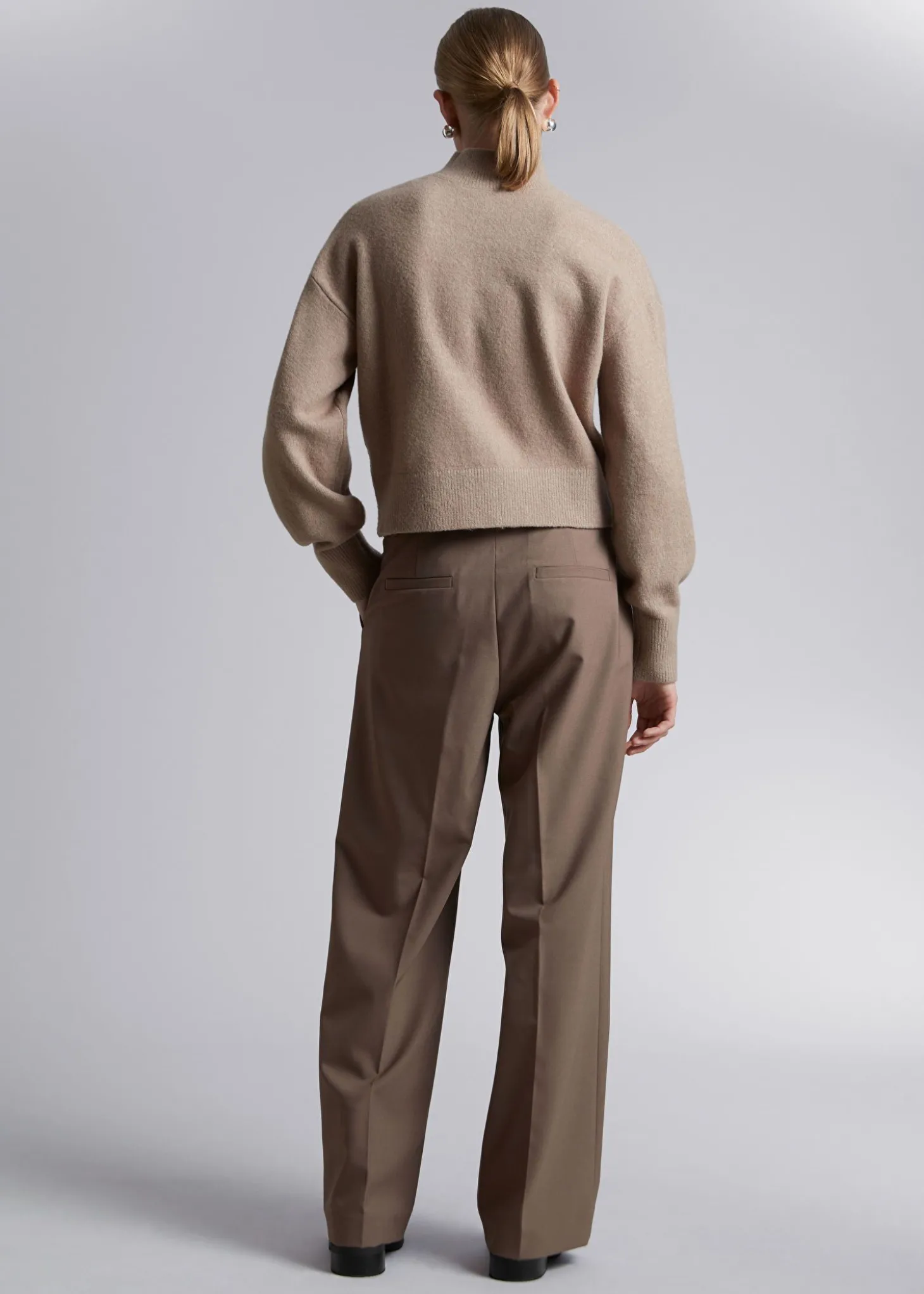 Mock-Neck Genser