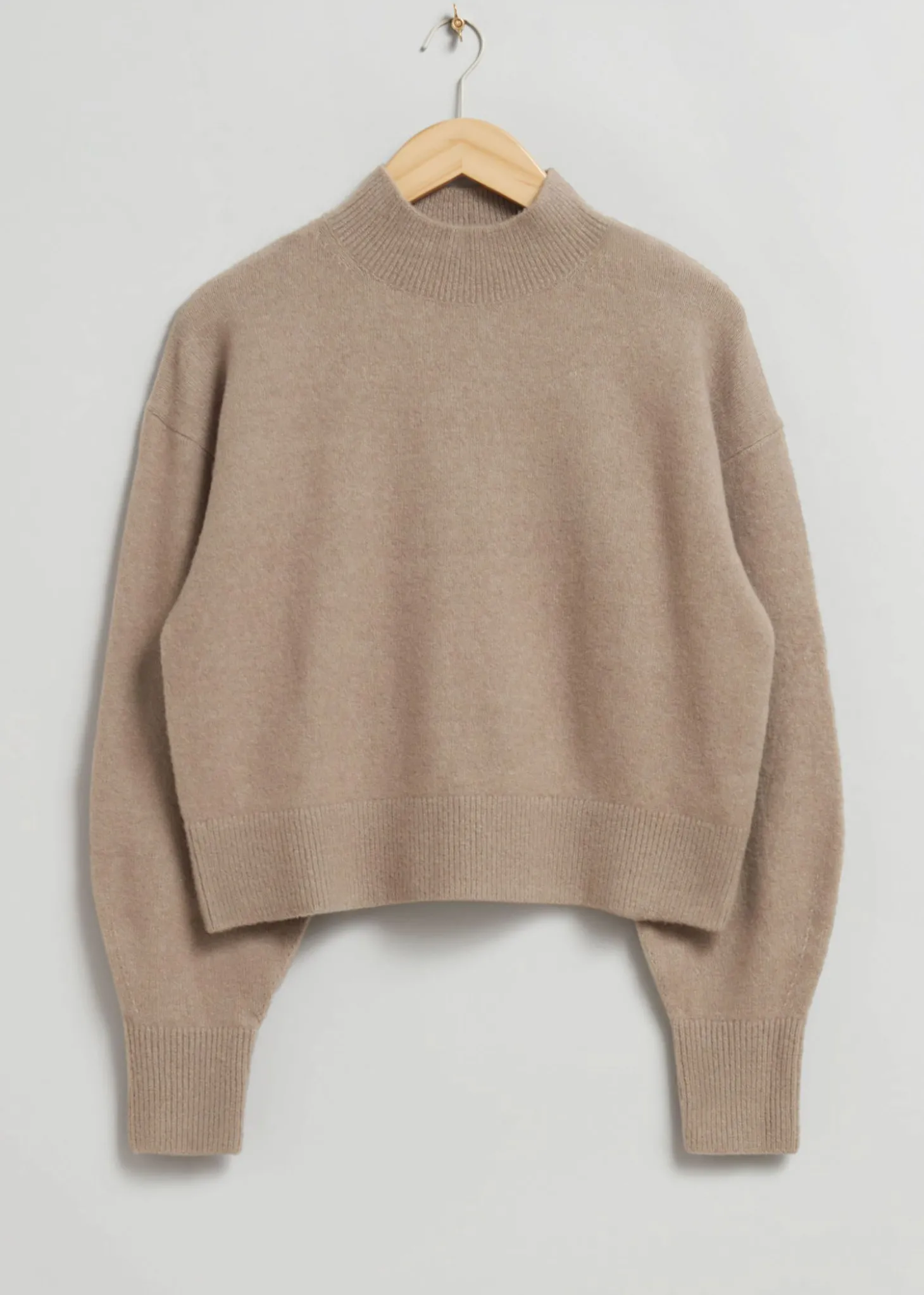 Mock-Neck Genser