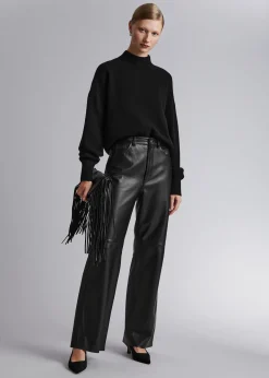 Mock-Neck Genser