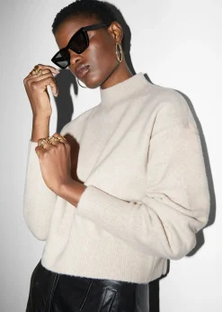 Mock-Neck Genser