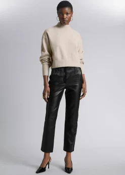Mock-Neck Genser