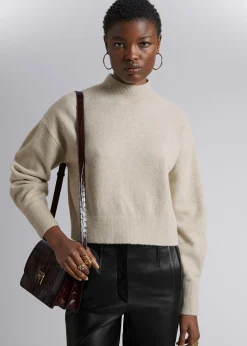 Mock-Neck Genser
