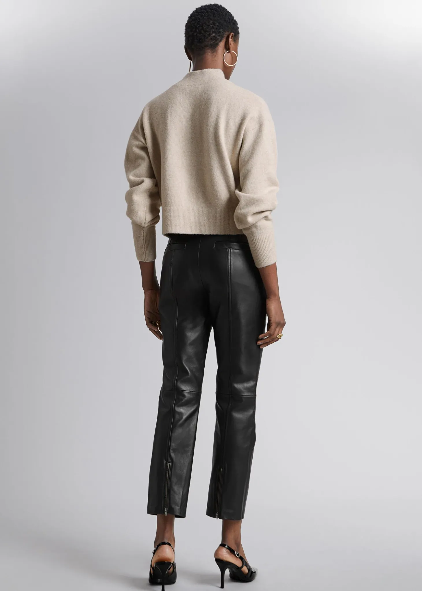 Mock-Neck Genser