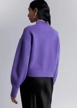 Mock-Neck Genser