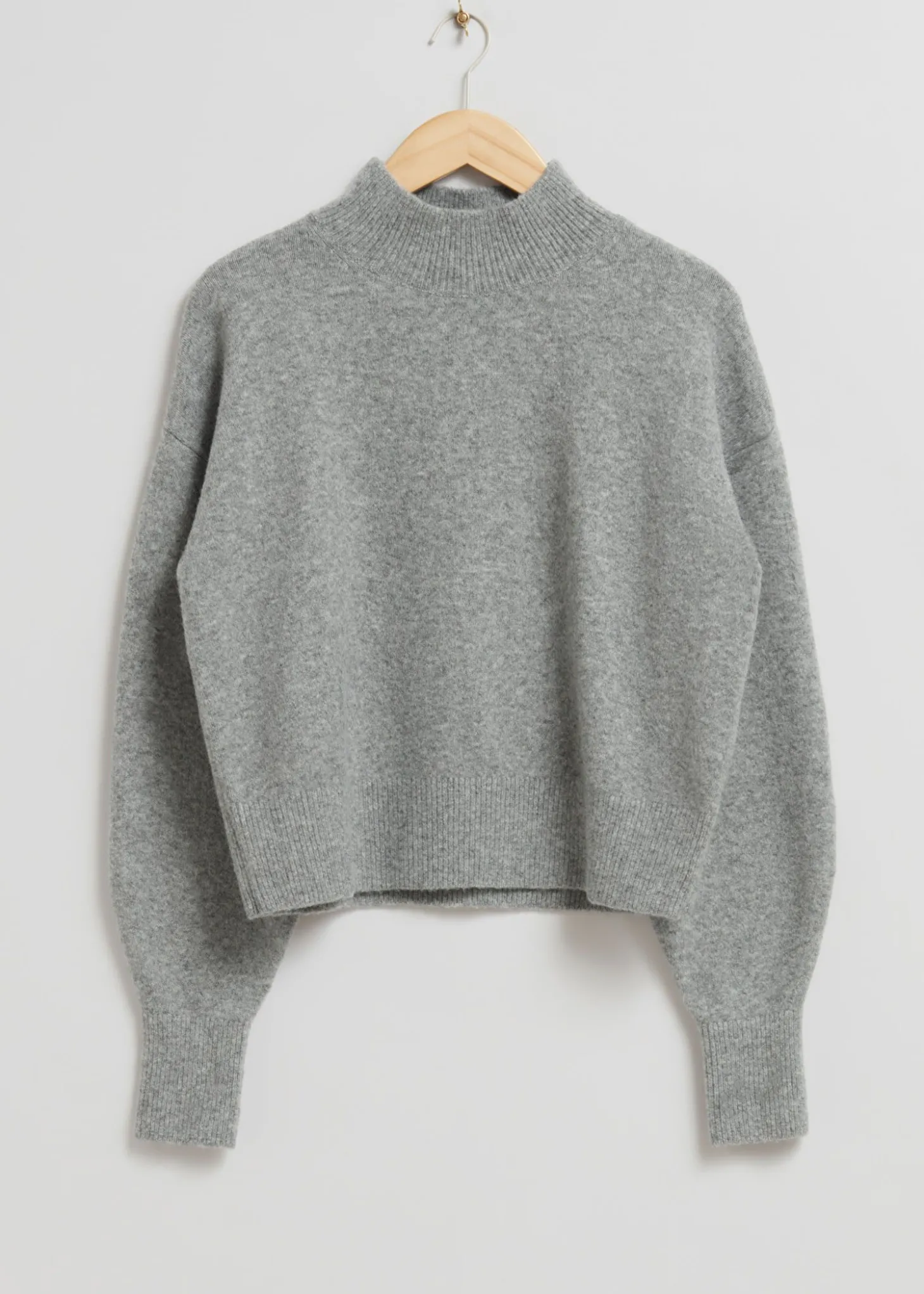 Mock-Neck Genser