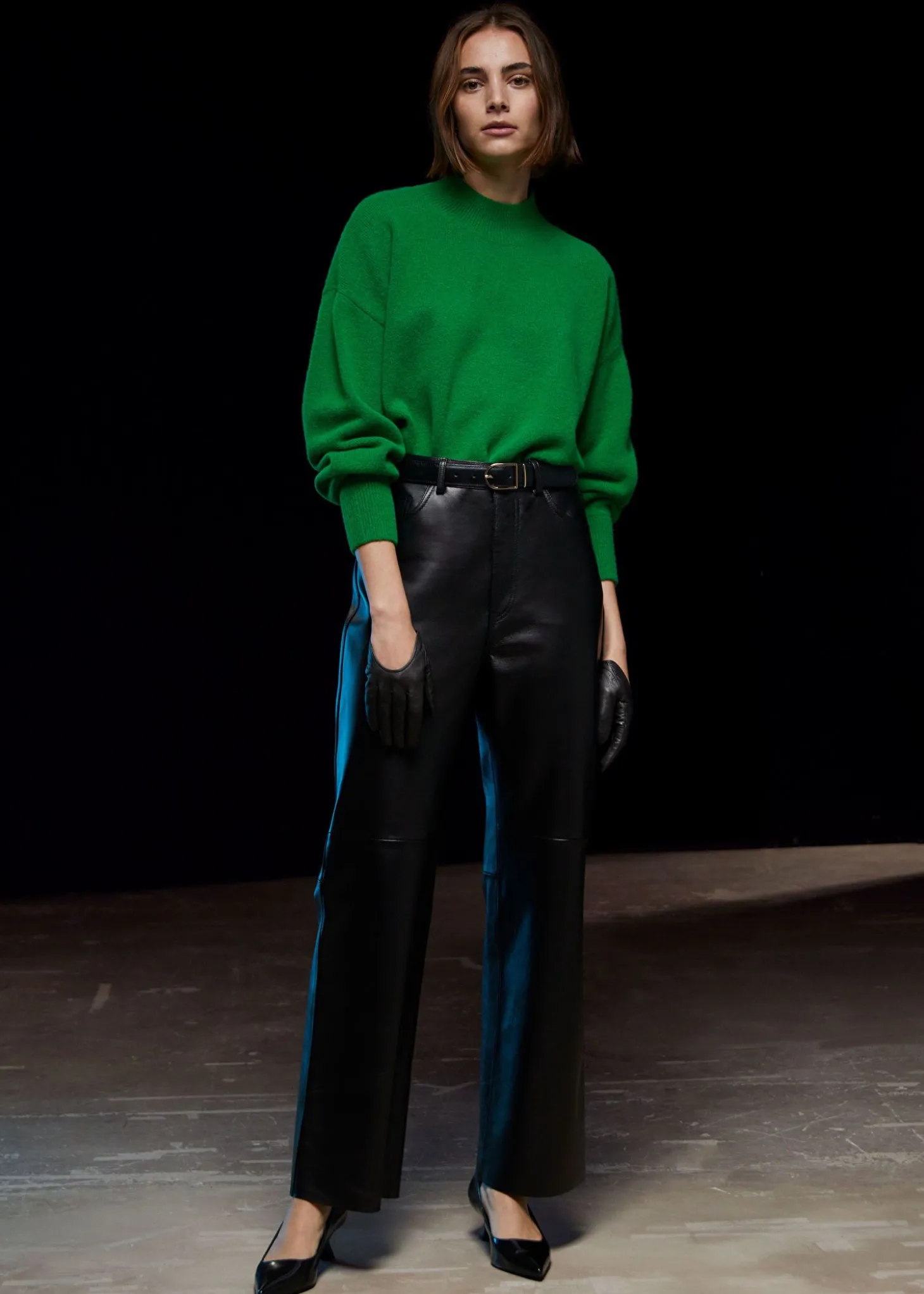 Mock-Neck Genser