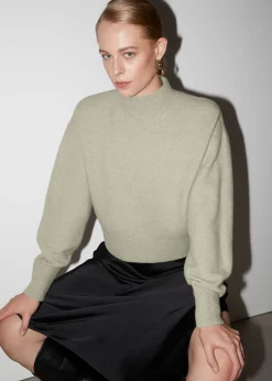 Mock-Neck Genser