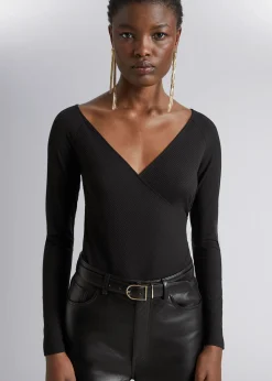 Off-Soulder Wrap Body