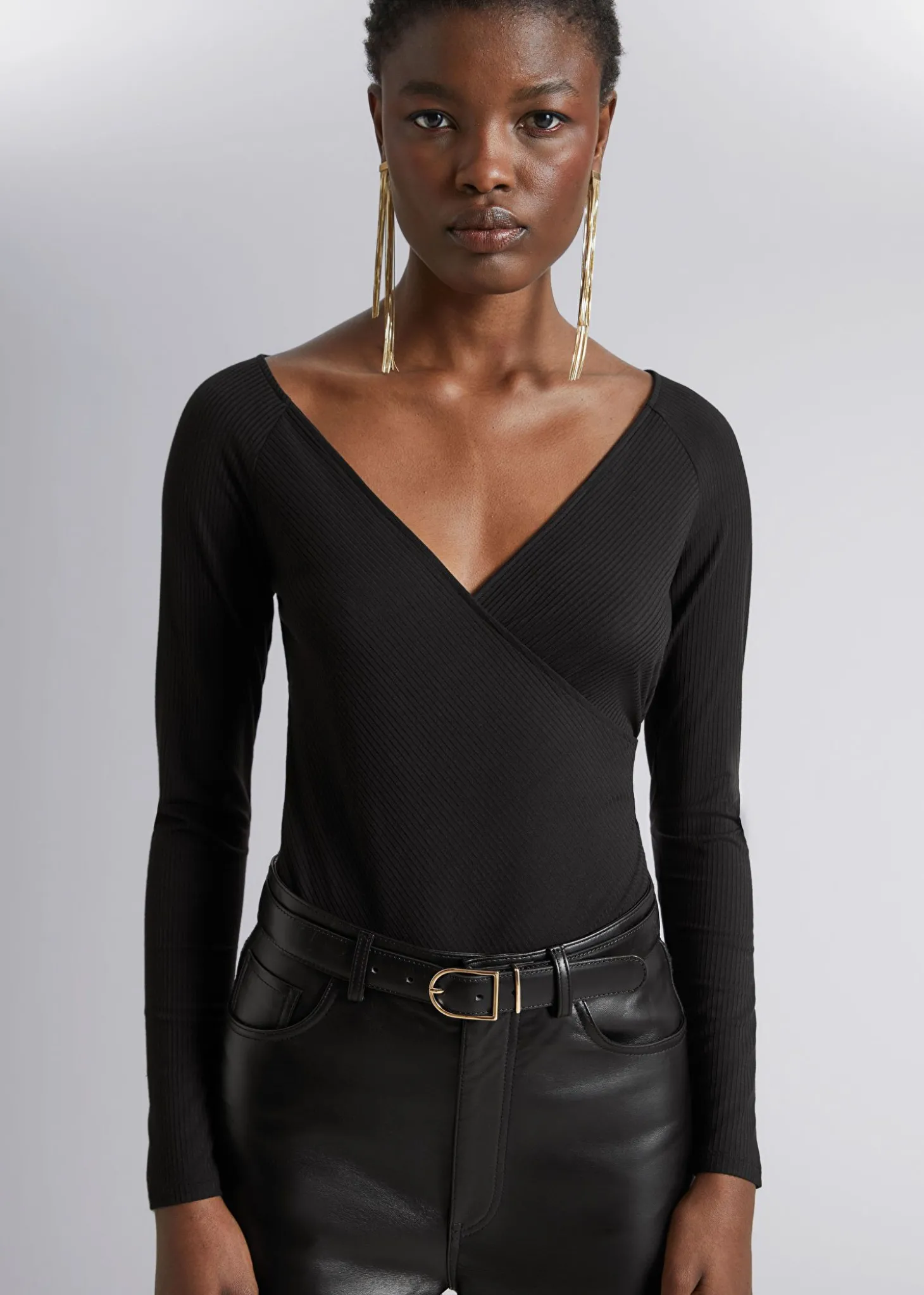 Off-Soulder Wrap Body