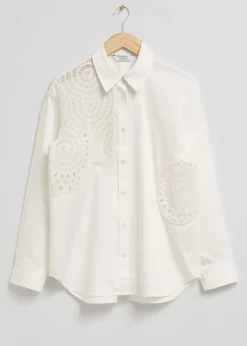 Oversized Heklet DetaljSkjørte