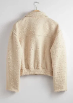 Oversized Jakke Med Glidelas