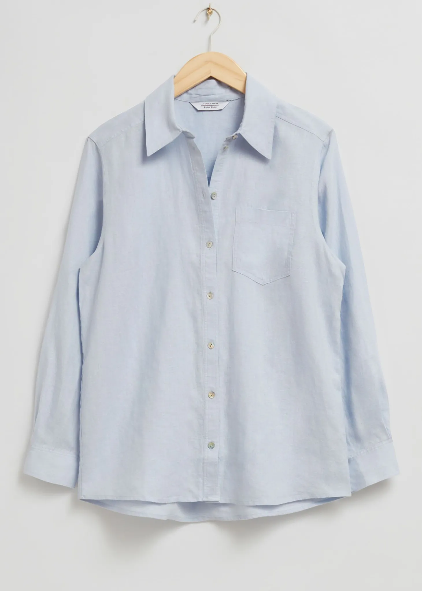 Oversized Patch Pocket Skjørte