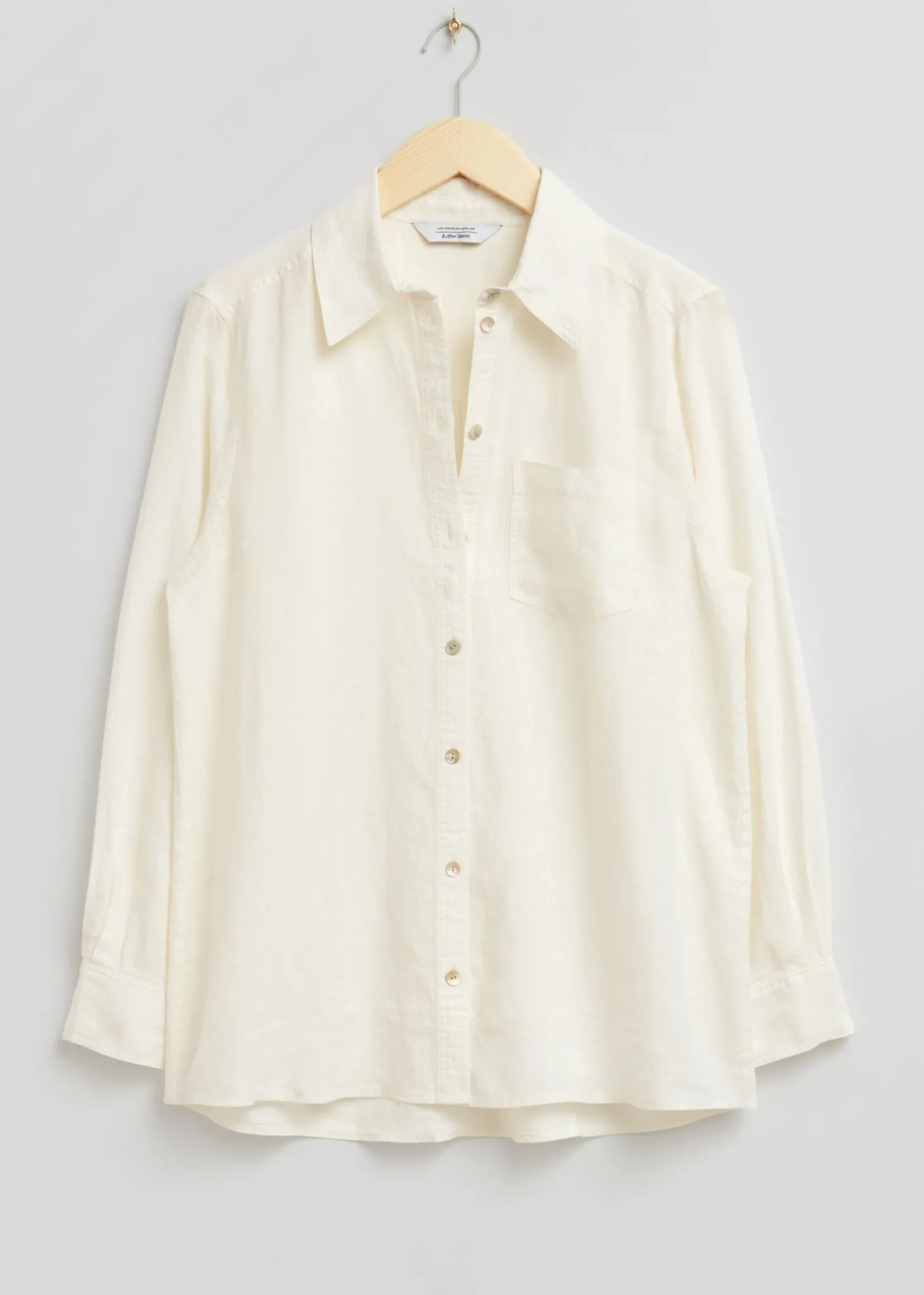 Oversized Patch Pocket Skjørte