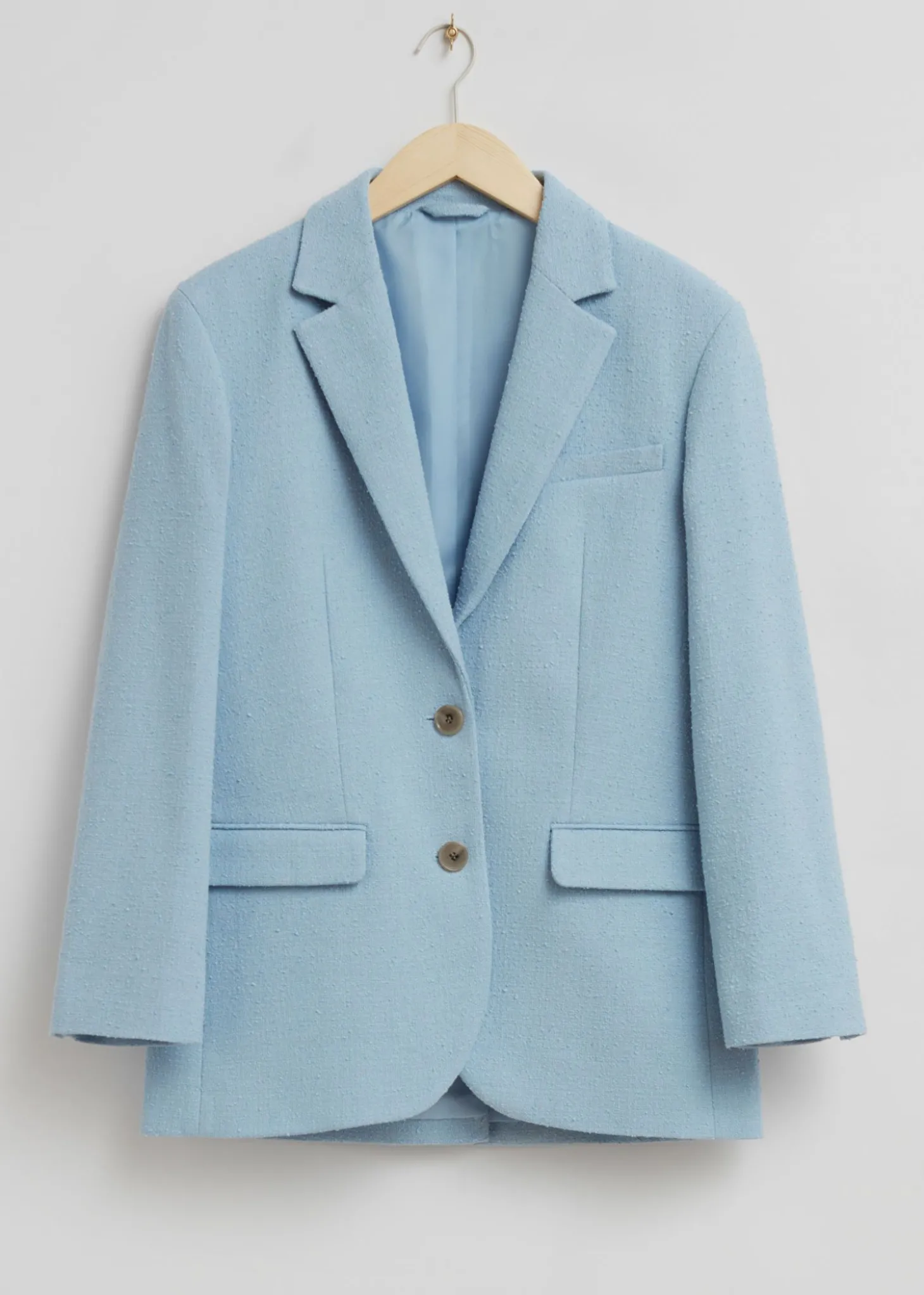 Oversized Polstret Skulderblazer