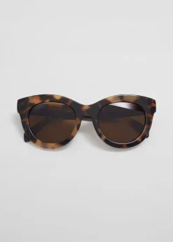 Oversized Runde Solbriller