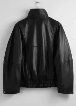 Oversized Skinnjakke