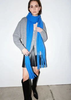 Oversized Skjerf I Ull Nding