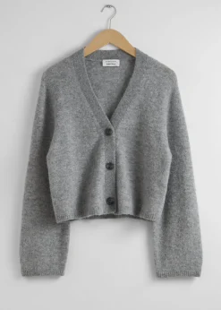Oversized Strikket Cardigan