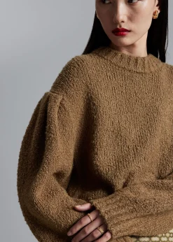 Oversized Strikket Genser