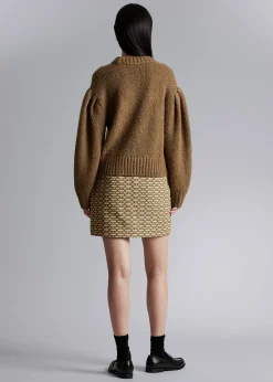 Oversized Strikket Genser