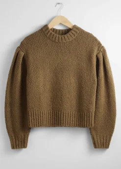 Oversized Strikket Genser