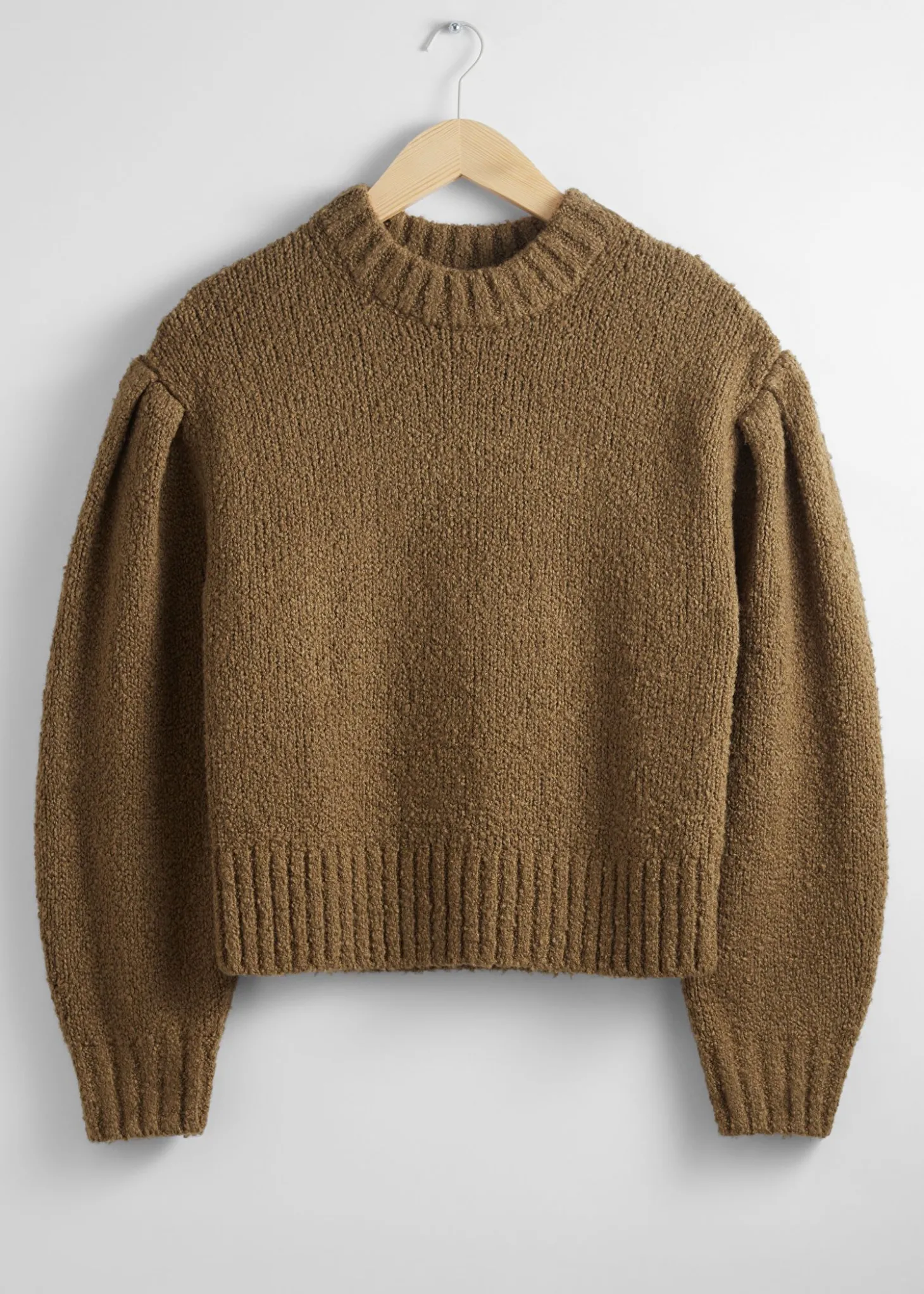Oversized Strikket Genser