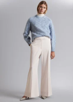 Oversized Strikket Genser