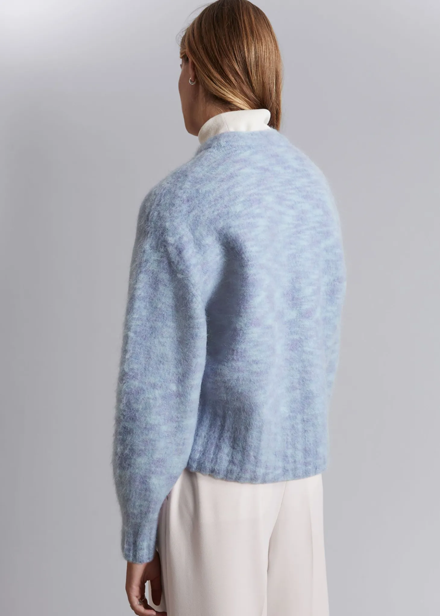 Oversized Strikket Genser