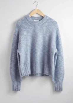 Oversized Strikket Genser