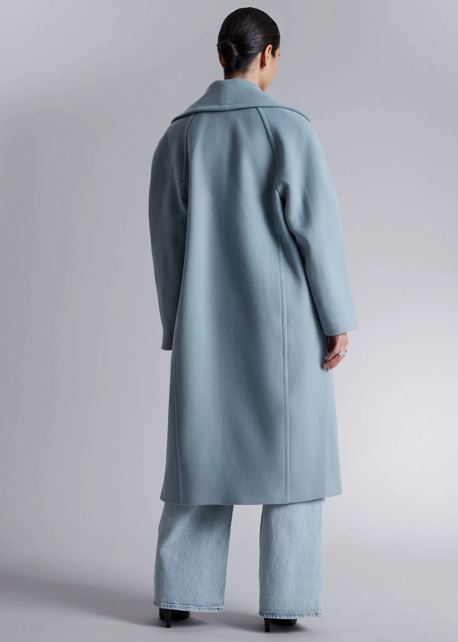 Oversized Ullkape