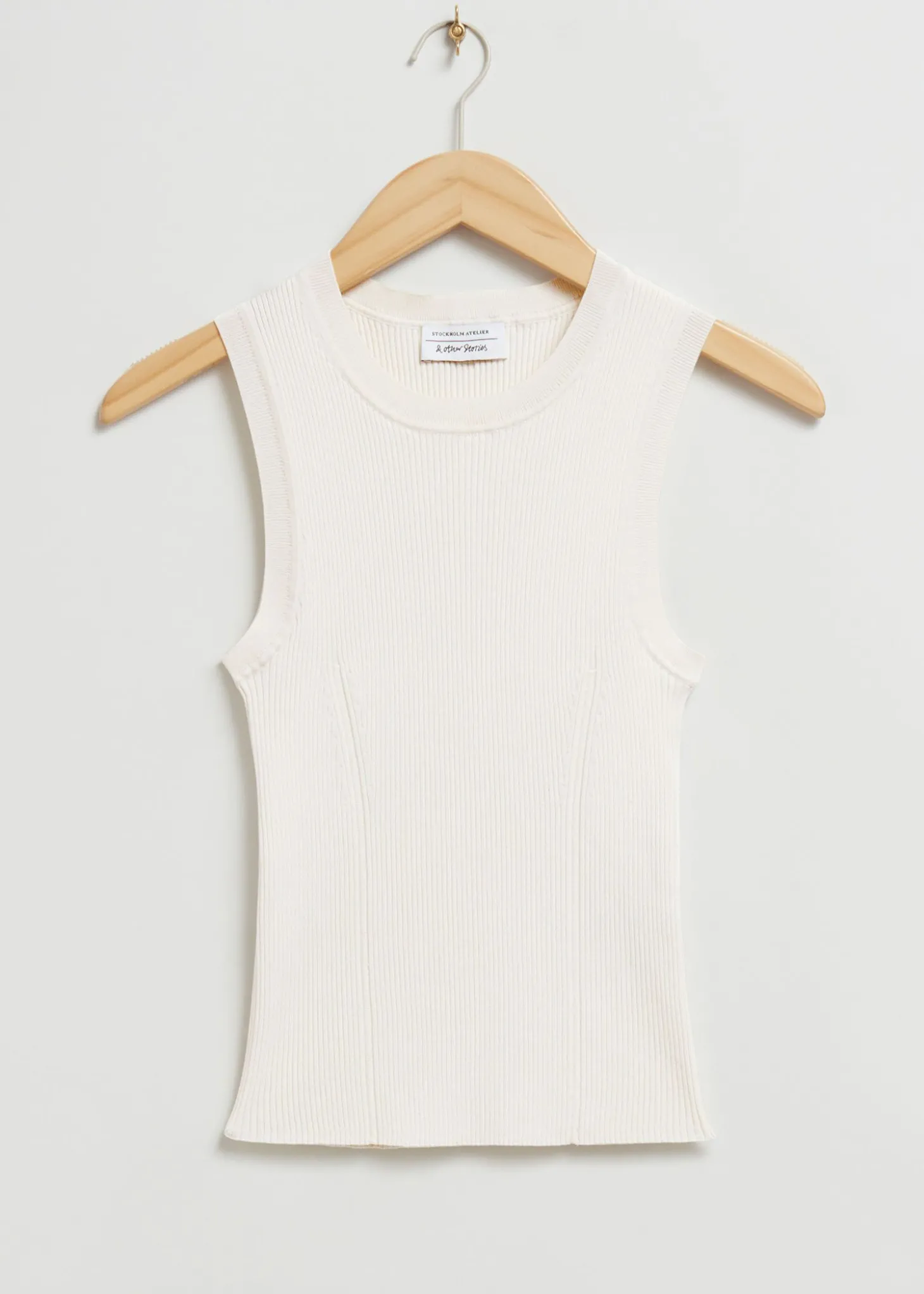 Ribbestrikket Tanktopp