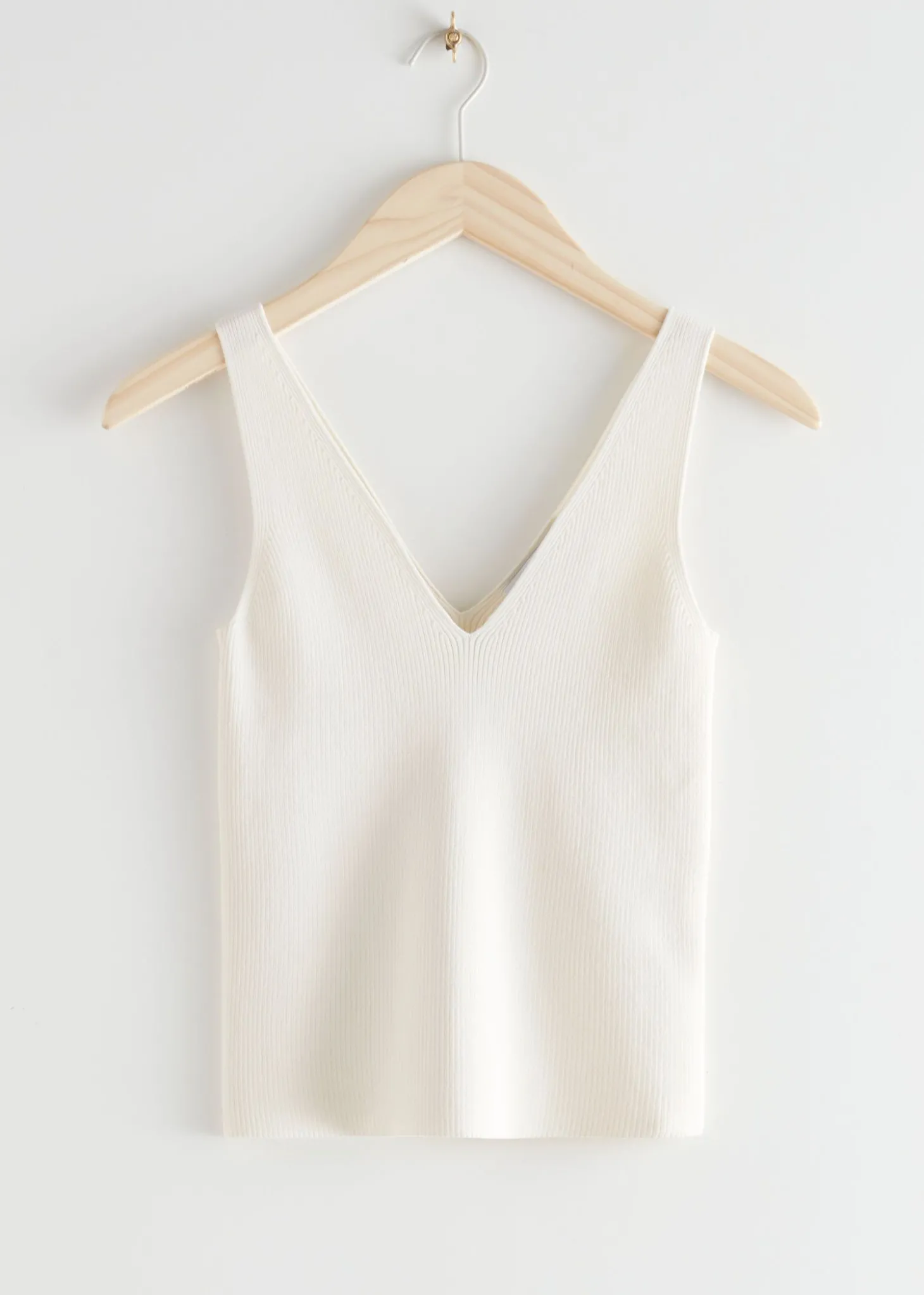 Ribbestrikket Tanktopp