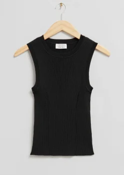 Ribbestrikket Tanktopp