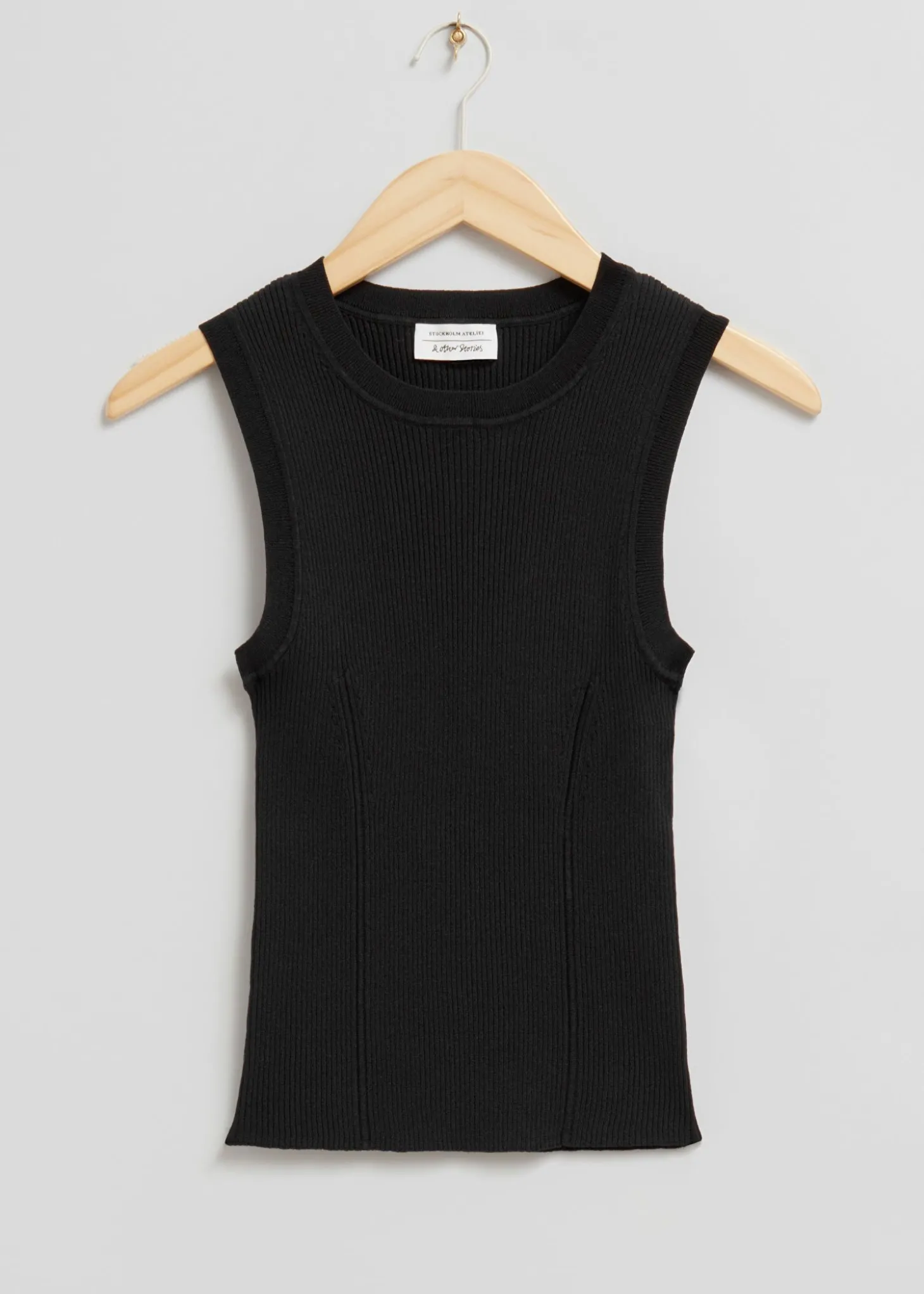 Ribbestrikket Tanktopp