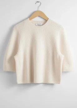 Ribbet Merino Topp
